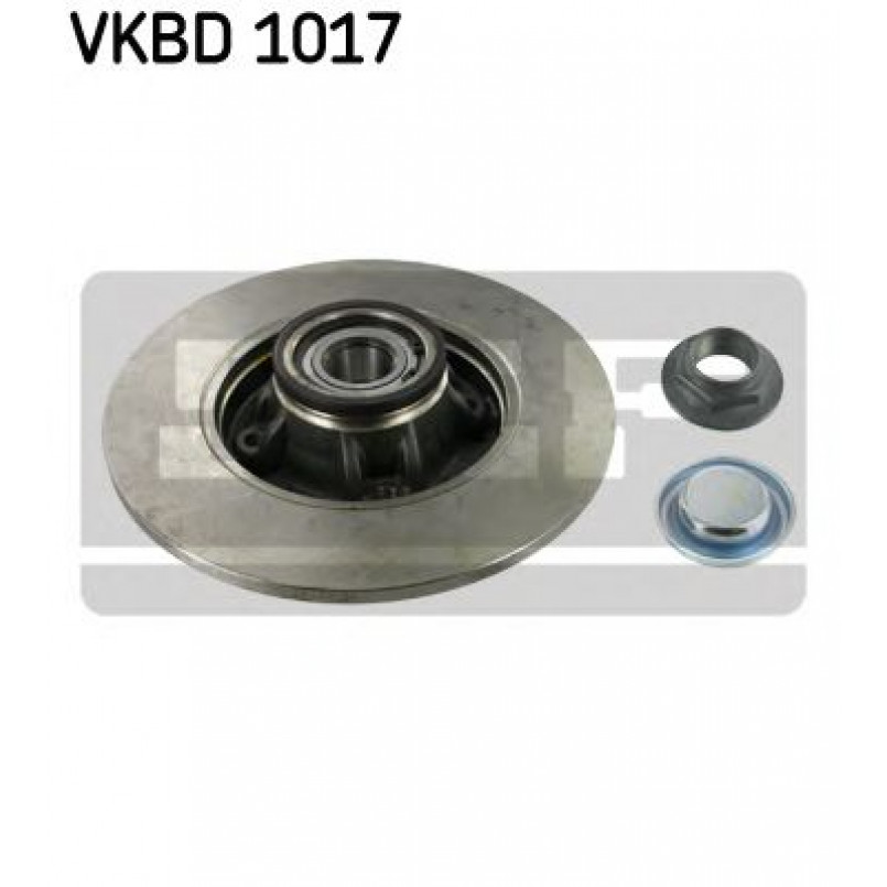 VKBD 1017 SKF Пiдшипник ступицi колеса та гальмівний диск